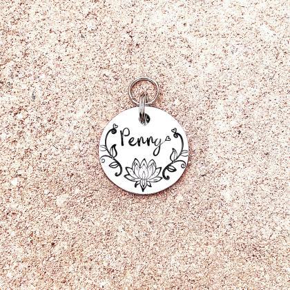 Pet name ID tag, horse tag, hand st..