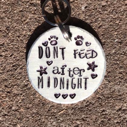 Don’t Feed After Midnight, Funny Pet Gag Gift,..