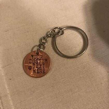 Memento, Hand Stamped, Fully Custom Penny,..