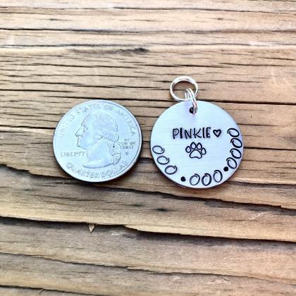 Custom Pet ID Tag With Phone Number