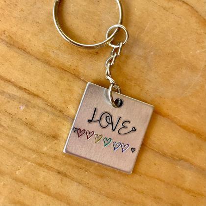 Love Pride Keychain, Pride Gift, Not A Phase,..