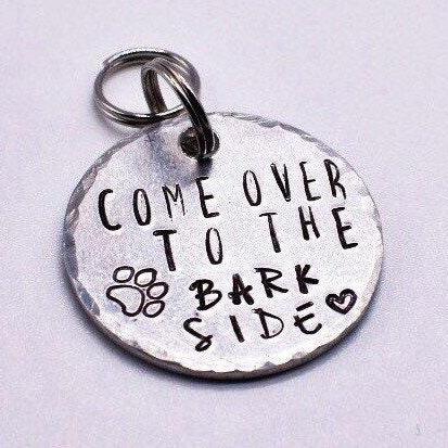 Come over to the bark side Pet Tag,..