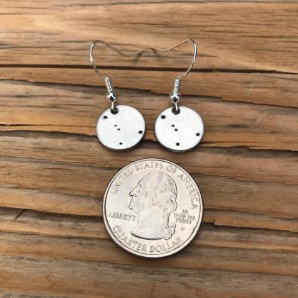 Earrings, Cancer, Zodiac, Constellation, Witchy,..
