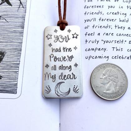 Good Witch Quote Book Mark