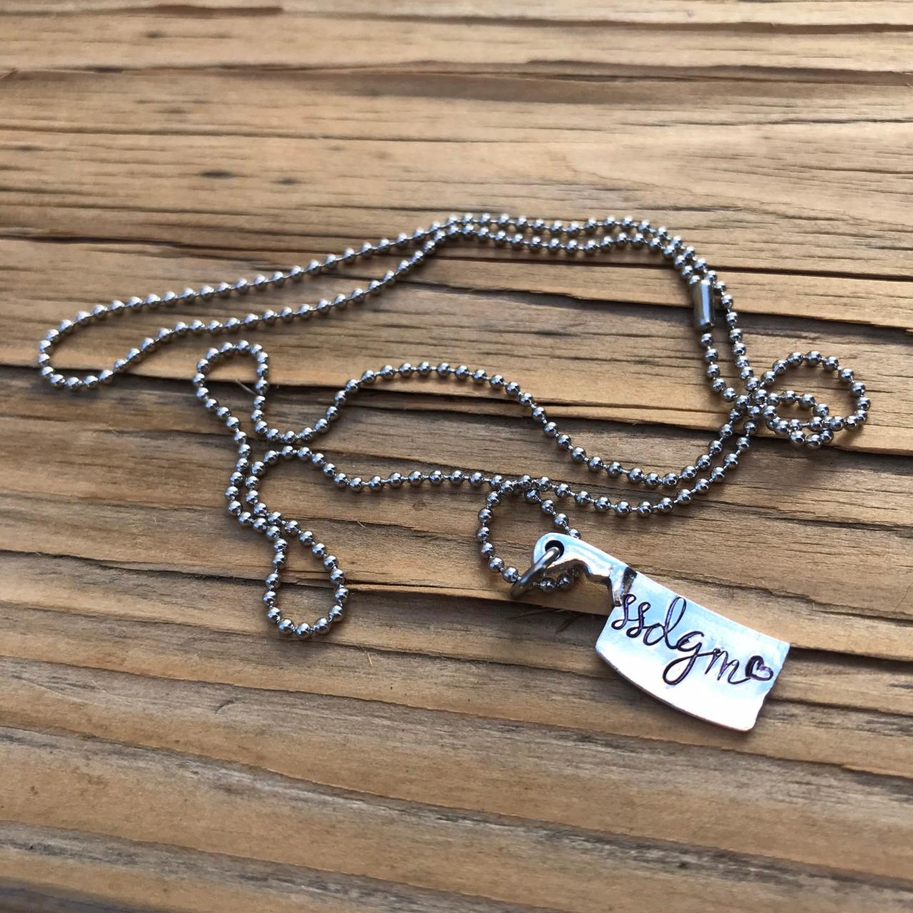 Stay Sexy Don’t Get Murdered Ball Chain, Clever, Aluminum Fancy, Lightweight, Love, Thoughtful Gift, Necklace