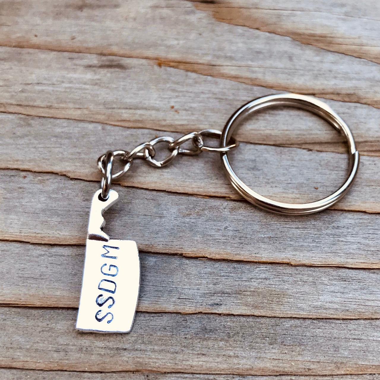 Ssdgm Customizable Keychain, True Crime, Weet Woo, Fuck Everyone, Listen, Fuck Politeness, Stay Sexy Don’t Get Murdered, Clever Charm,