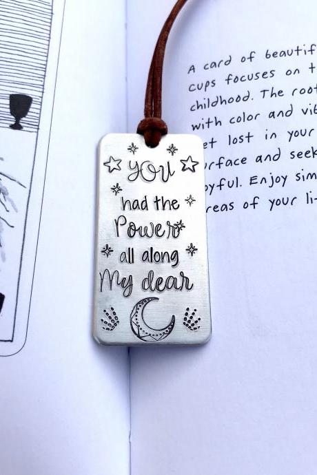 Good Witch Quote book mark
